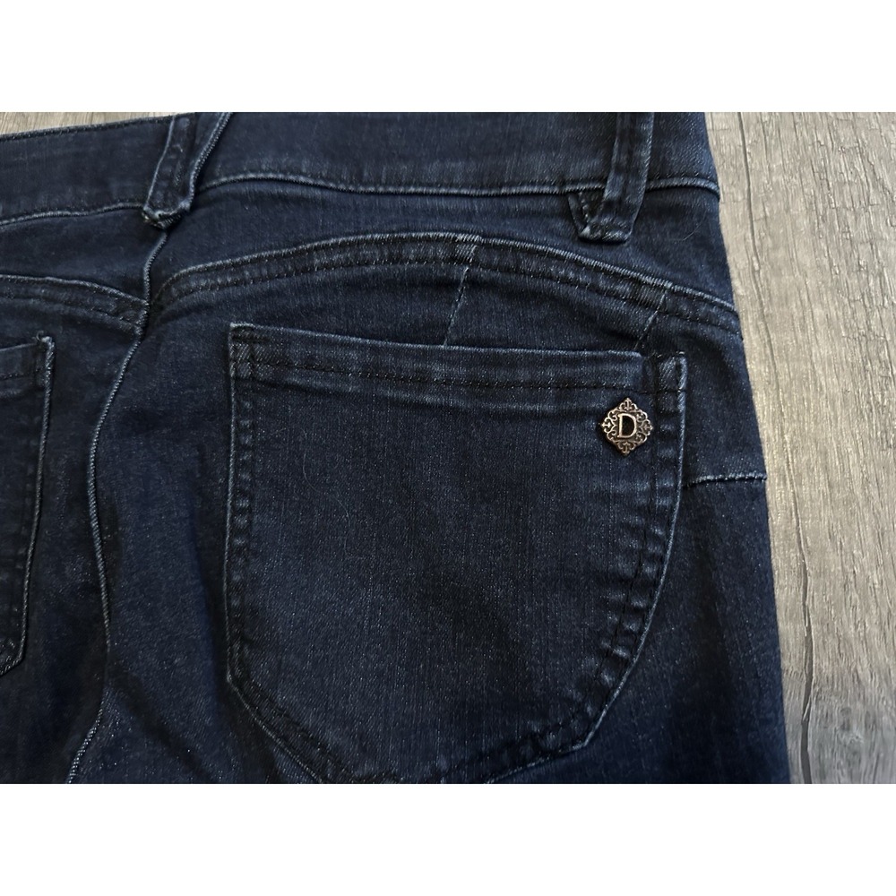 Democracy Jeans Womens Ab Solution Skinny Dark Wash Denim Size 4 - Picture 12 of 12